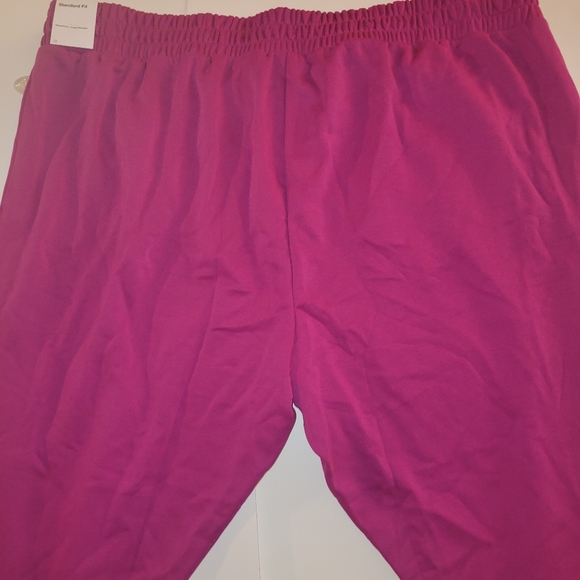 New Nike DM1773-564 Women Sportswear 7/8 Fleece Training Pant Berry Plus Size - Picture 5 of 16